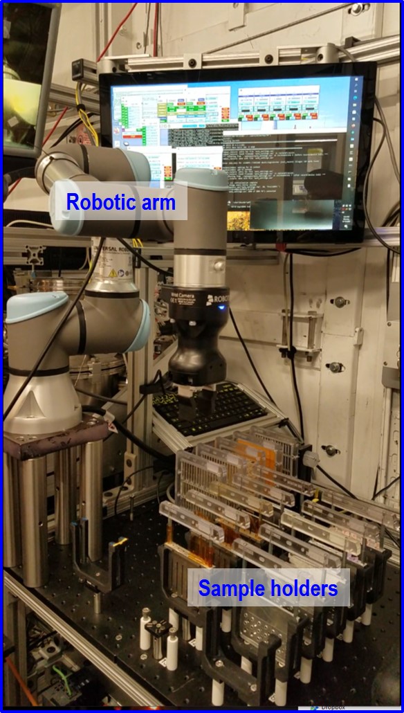 Robot at beamline